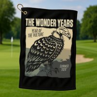 The Wonder Years Year Of The Vulture Summer 2024 Golf Towel