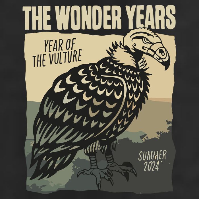 The Wonder Years Year Of The Vulture Summer 2024 Golf Towel