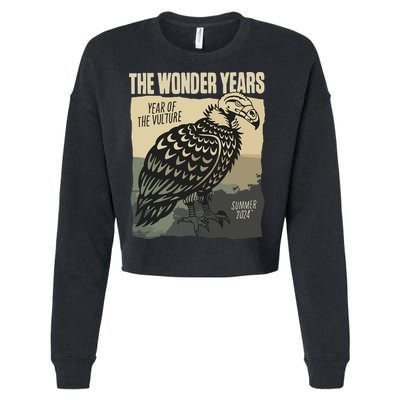 The Wonder Years Year Of The Vulture Summer 2024 Cropped Pullover Crew