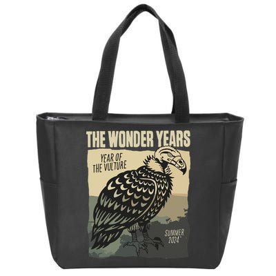The Wonder Years Year Of The Vulture Summer 2024 Zip Tote Bag