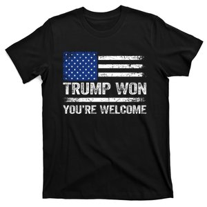 Trump Won YouRe Welcome T-Shirt