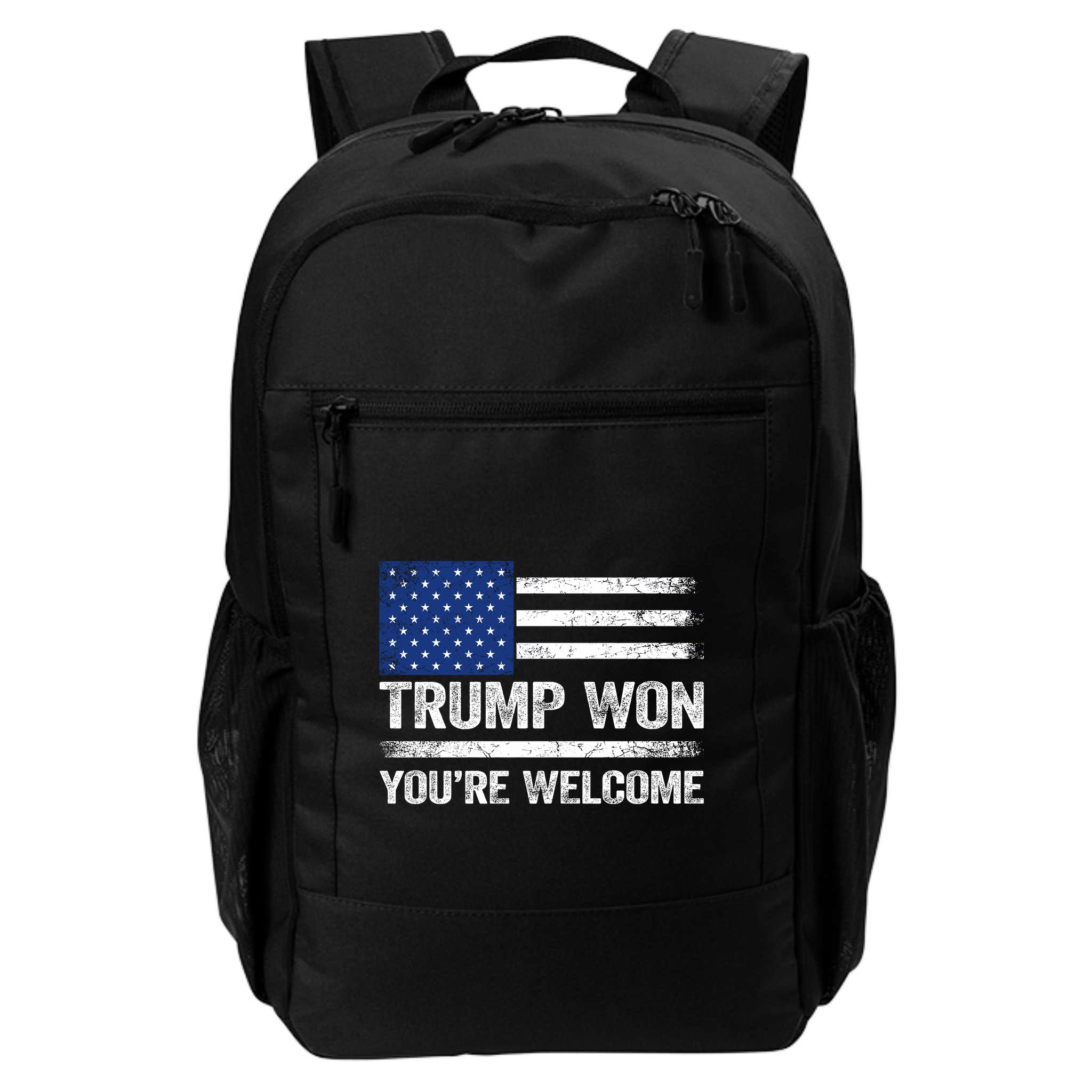 Trump Won YouRe Welcome Backpack