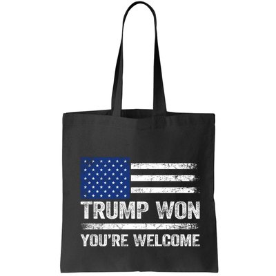 Trump Won YouRe Welcome Bag