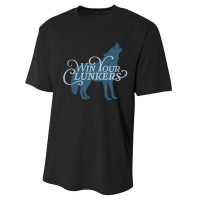 The Win Your Clunkers 2024 Performance Sprint T-Shirt