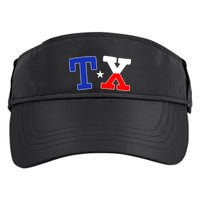 TX Logo Texas State Adult Drive Performance Visor