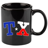 TX Logo Texas State 11oz C Handle Ceramic Mug