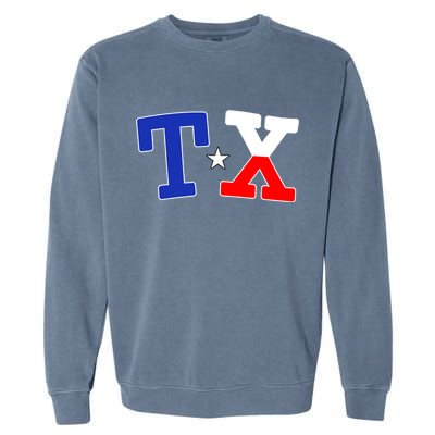 TX Logo Texas State Garment-Dyed Sweatshirt