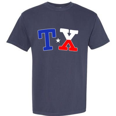 TX Logo Texas State Garment-Dyed Heavyweight T-Shirt