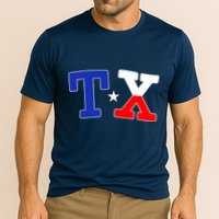 TX Logo Texas State Cooling Performance Crew T-Shirt