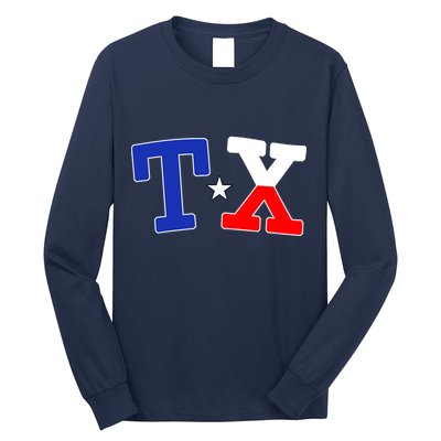 TX Logo Texas State Long Sleeve Shirt