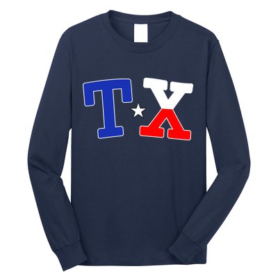 TX Logo Texas State Long Sleeve Shirt