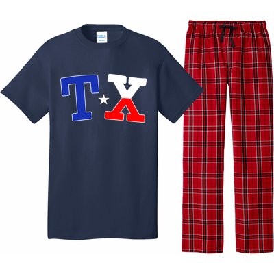 TX Logo Texas State Pajama Set