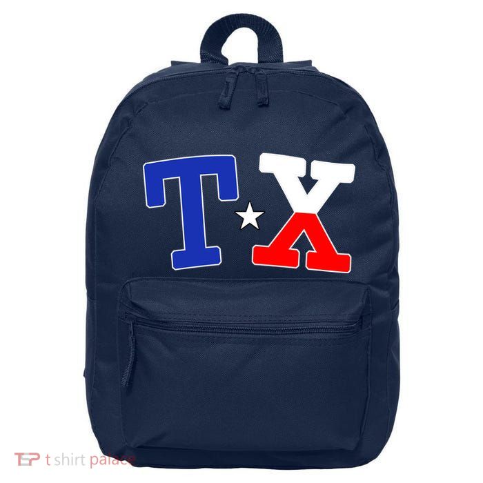 TX Logo Texas State 16 in Basic Backpack