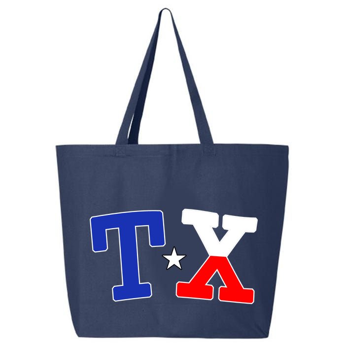 TX Logo Texas State 25L Jumbo Tote