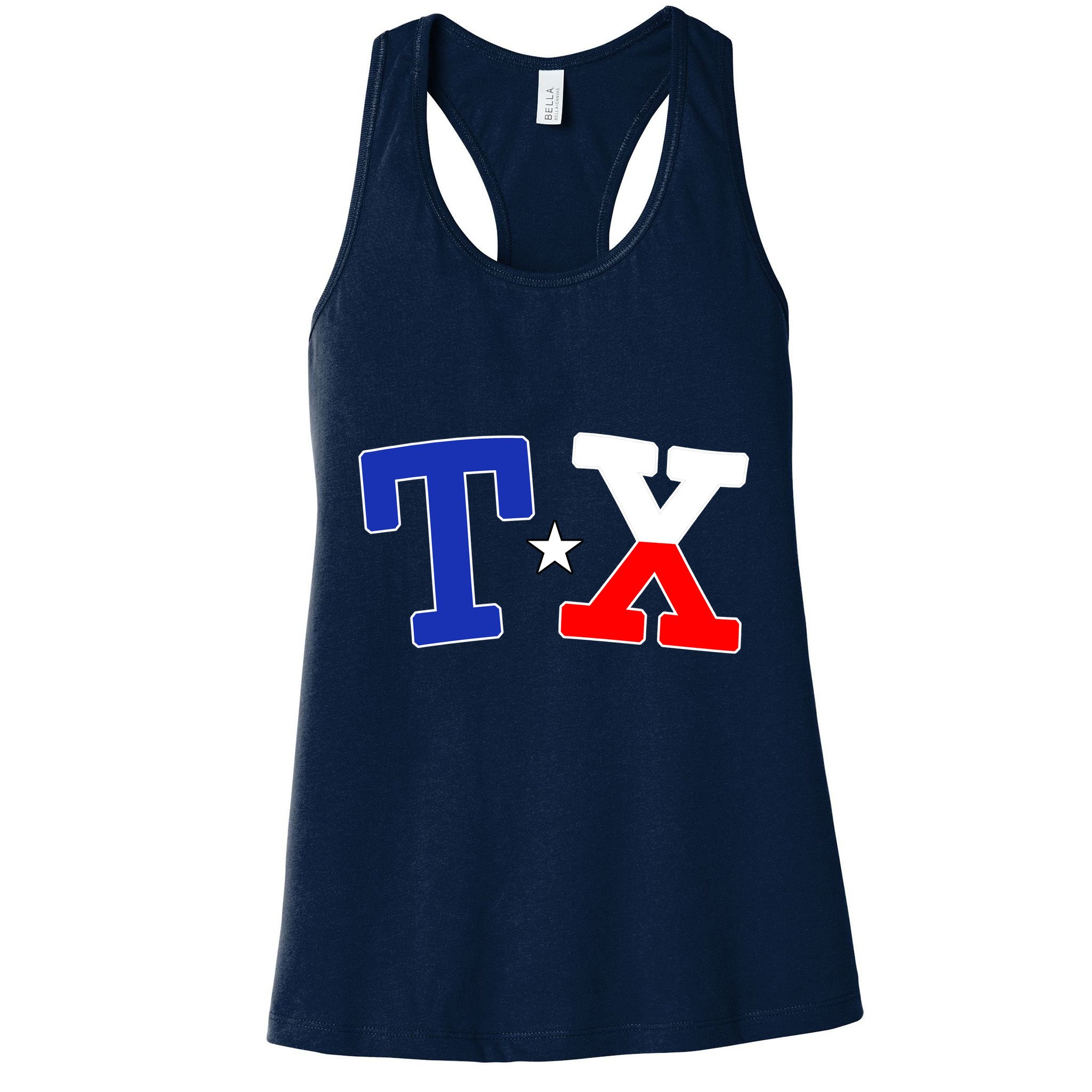 TX Logo Texas State Womens Tank Top