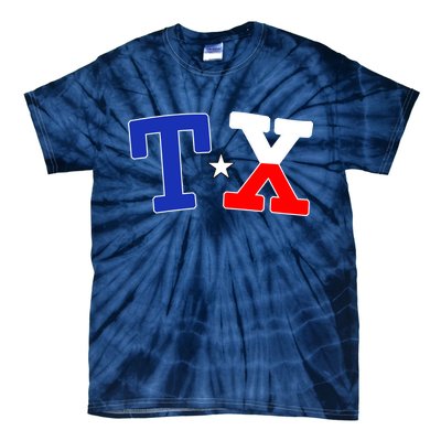 TX Logo Texas State Tie-Dye T-Shirt