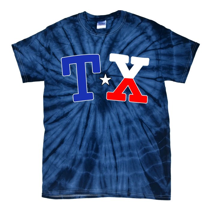 TX Logo Texas State Tie-Dye T-Shirt