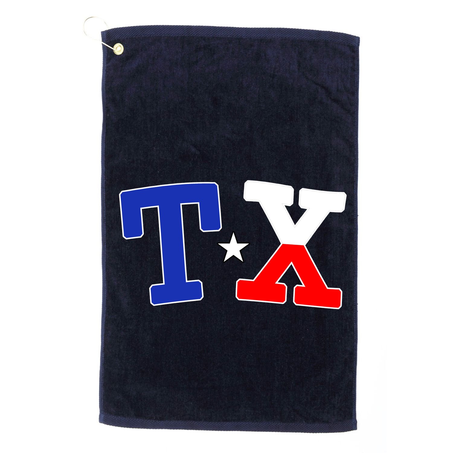 TX Logo Texas State Golf Towel