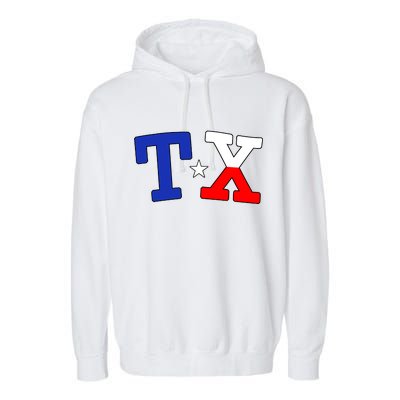 TX Logo Texas State Garment-Dyed Fleece Hoodie