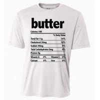 Thanksgiving Xmas Costume Nutrition Facts Butter Cooling Performance Crew T-Shirt