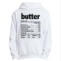 Thanksgiving Xmas Costume Nutrition Facts Butter Urban Pullover Hoodie