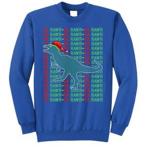 Trex Xmas Gift Fa Ra Rawr Dinosaur Ugly Christmas Sweater Gift Sweatshirt