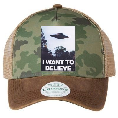 The Xfiles I Want To Believe Legacy Tie Dye Trucker Hat