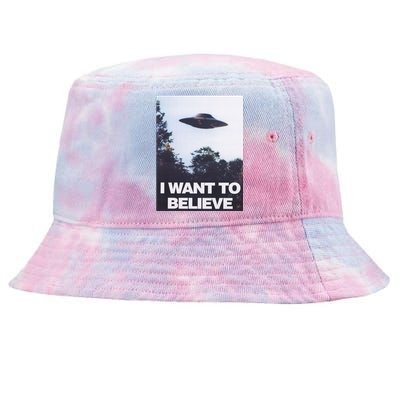 The Xfiles I Want To Believe Tie-Dyed Bucket Hat