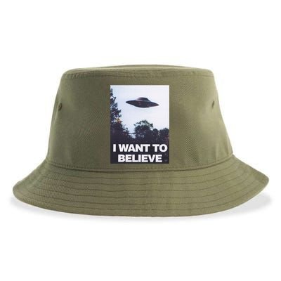 The Xfiles I Want To Believe Sustainable Bucket Hat