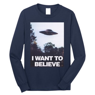 The Xfiles I Want To Believe Long Sleeve Shirt