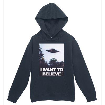 The Xfiles I Want To Believe Urban Pullover Hoodie