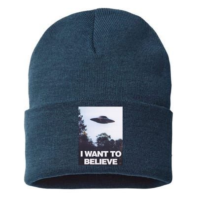 The Xfiles I Want To Believe Sustainable Knit Beanie