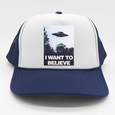 The Xfiles I Want To Believe Trucker Hat