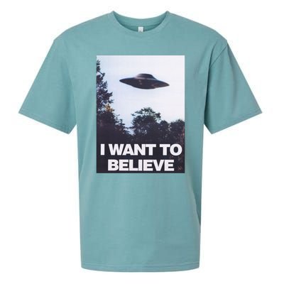 The Xfiles I Want To Believe Sueded Cloud Jersey T-Shirt