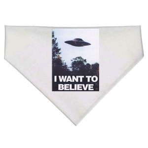 The Xfiles I Want To Believe USA-Made Doggie Bandana