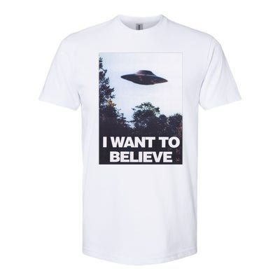 The Xfiles I Want To Believe Softstyle CVC T-Shirt