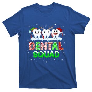 Teeth Xmas Lights Dental Squad Dentist Hygienist Christmas Gift T-Shirt