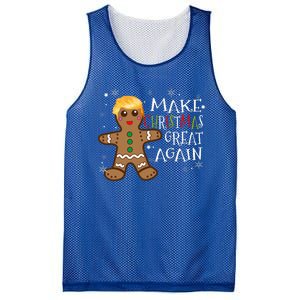 Trump Xmas Make Christmas Great Again Mesh Reversible Basketball Jersey Tank