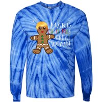 Trump Xmas Make Christmas Great Again Tie-Dye Long Sleeve Shirt