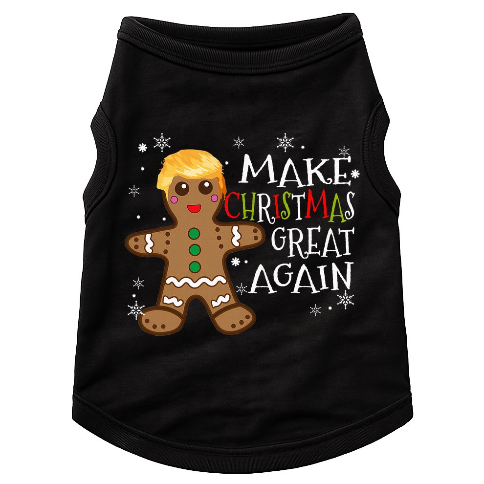 Trump Xmas Make Christmas Great Again Christmas Doggie Tank
