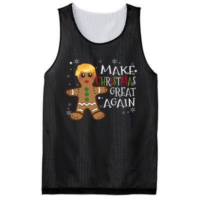 Trump Xmas Make Christmas Great Again Christmas Mesh Reversible Basketball Jersey Tank