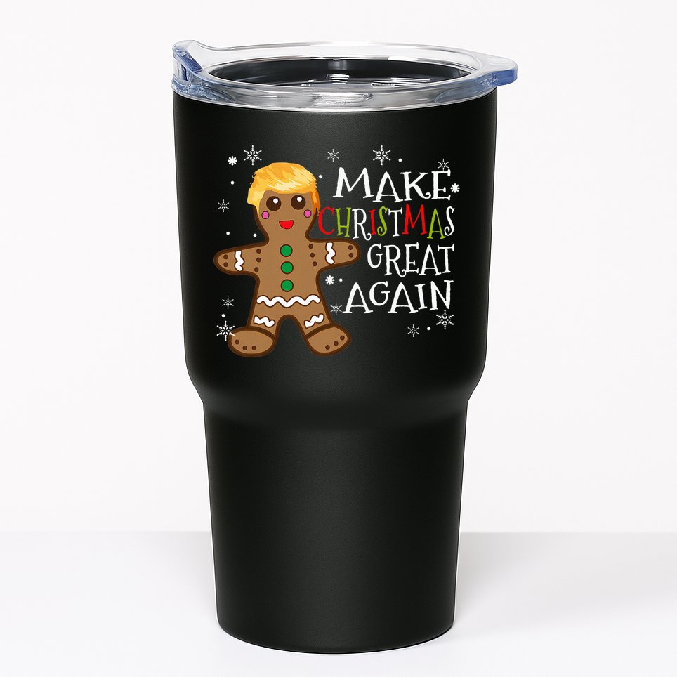 Trump Xmas Make Christmas Great Again Christmas Tumbler