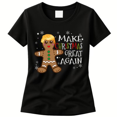 Trump Xmas Make Christmas Great Again Christmas Womens T-Shirt