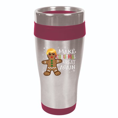 Trump Xmas Make Christmas Great Again Christmas 16oz Travel Tumbler