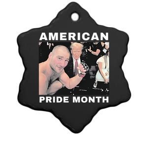 Trump X Strickland American Pride Month Ceramic Star Ornament