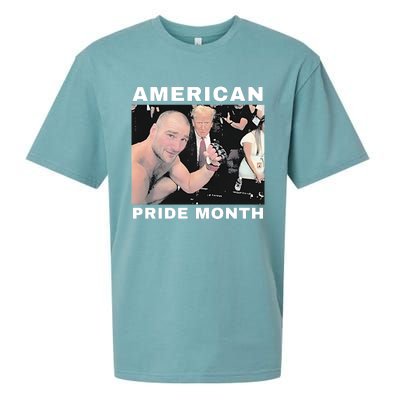 Trump X Strickland American Pride Month Sueded Cloud Jersey T-Shirt