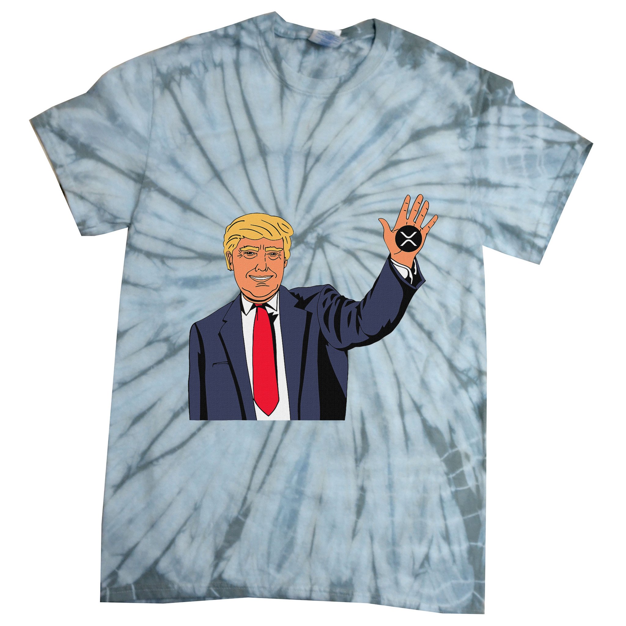 Trump Xrp Tie-Dye T-Shirt