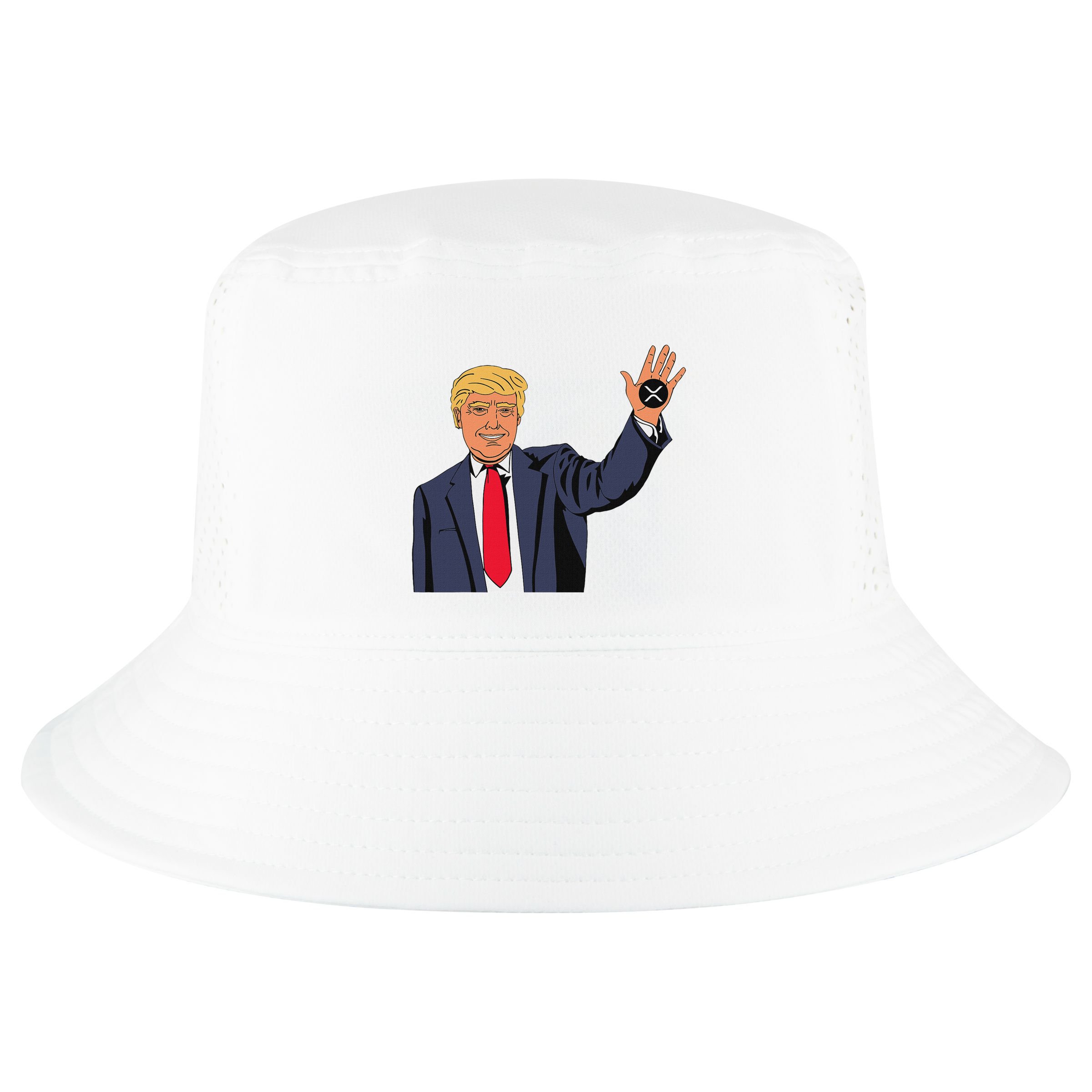 Trump Xrp Cool Comfort Performance Bucket Hat