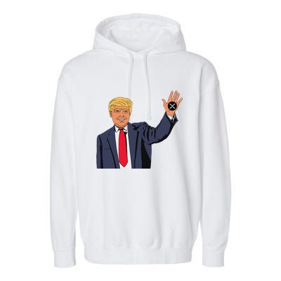 Trump Xrp Garment-Dyed Fleece Hoodie