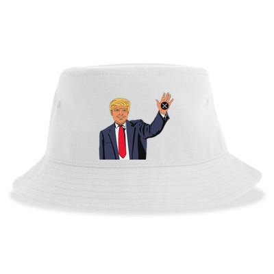 Trump Xrp Sustainable Bucket Hat